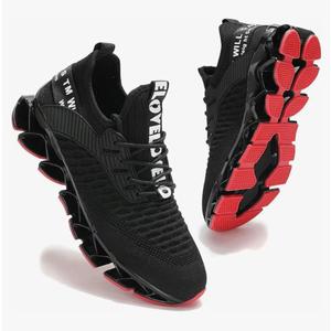 Kundork Womens Running Shoes Blade Tennis Walking Fashion Sneakers Breathable Non Slip Gym Sports Work Trainers 45