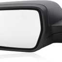 Driver Side View Mirror Compatible with Chevy Malibu 2016 2017 2018 2019 2020 2021 2022 Non Heated Without Signal Light Manual Folding LH