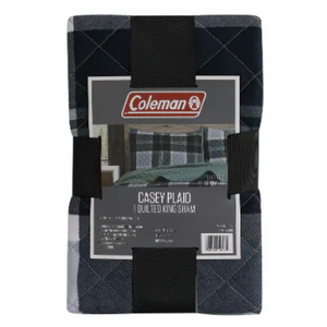 Coleman Casey Plaid Quilted Sham - 1 Each 20x36 in