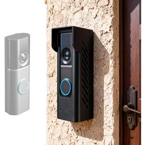 Anti-Theft Doorbell Coverd Mount Bracket for Ring Wired Doorbell Pro 3rd Gen 2025 4K, Both Drill & No Drill Aavailable with Security Screws