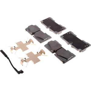 ACDelco Silver Front Brake Pad Set 14D2173CHF1 | GM 19431148 Ceramic Front Brake Pads for Select Cadillac Escalade, Chevy Silverado, Tahoe, Chevrolet Suburban, GMC Sierra, Yukon, and more