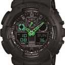 Casio Men's GA-100 XL Series G-Shock Quartz 200M WR Shock Resistant Watch