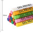 Oil Pastels 48 Colors, Soft Oil Pastel Crayons for Drawing Blending,Layering, Shading, Art Supplies Gift for Artists, Beginners