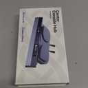 USB Docking Hub for Tesla Model 3/Y Waterproof - Fast Charger for Model Y/3 Accessories 2024 2023 2022 2021 4Ports Retractable Docking Station, 2 Type-C Fast Charging Cables (Not Fit Model 3 2024)