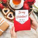 4 x Ithmahco Hilarious Valentines Day Card for Husband, Funny Valentines Day Card for Him Men, Humorous Valentines Day Card from Wife Girlfriend Female