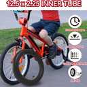 12.5 x 2.25 Inner Tube, 12 1/2 x 2 1/4 Replacement Inner Tube, Compatible with 12.5X1.75 12.5 X 1.95 12.5 X 2.125 Inner Tubes, for Bicycle and Razor Pocket Mod Bella Electric Scooters (2 Pack)