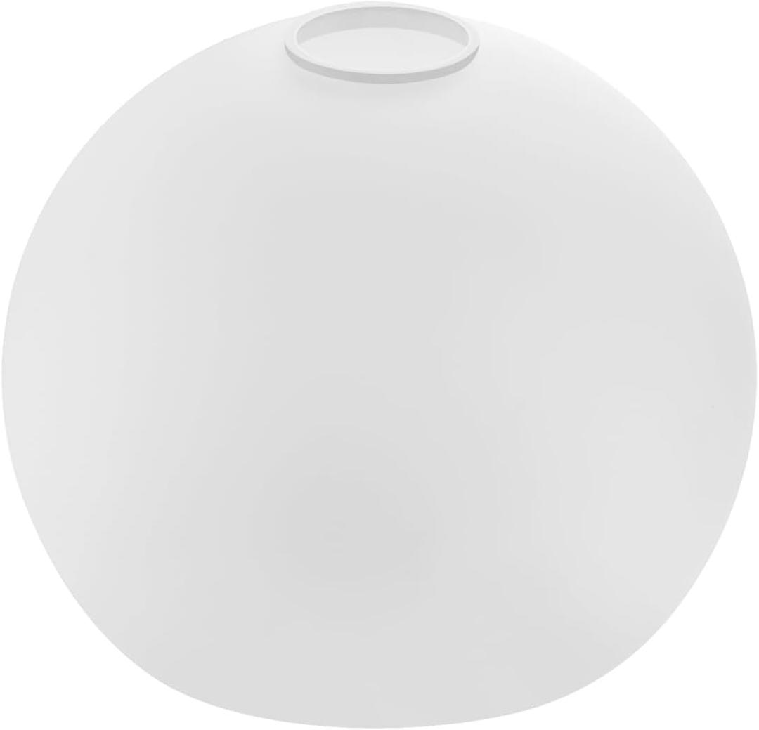 ANYLOVE Seeded Glass Globe ShadeFixture Replacement Shade,7" Diameter, Replacement with 1.65 Inch Fitter for Wall Lamps Chandeliers or Ceiling Light (Frosted)