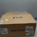 Rustic Black Caged Flush Mount Ceiling Fans with Lights and Remote Vintage Low Profile Bladeless Ceiling Fan, Reversible Motor, E26 Bulbs, 6 Speeds,for Farmhouse, Living Room, and Bedroom