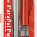PILOT Parallel Calligraphy Pen Set, 1.5mm Nib with Black and Red Ink Cartridges (90050)