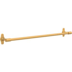 Franklin Brass Calloway (1-Pack) 18'' Towel Rack w/ 6" Extender for Bathroom Satin Gold Towel Bar for Bathroom Wall Mounted Towel Holder Rod CLWY26-SG