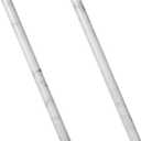 Diflart 15-Pack Carrara White Marble Pencil Liner Trim, 3/412 Inch, Polished, Marble Tile Edging Corner Trim Molding Bullnose Tile Shower Bathroom Kitchen Livingroom