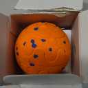 Dog Balls: Interactive Dog Ball, Self-Moving Dog Toy with Auto-Rolling & Bouncing, E-TPU Material, IP54 Waterproof, Motion-Activated (Orange, Large)