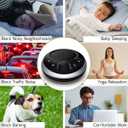 Sound Machine Loud White Noise Machine Nonstop Brown Noise Sleep Machine 30 Soothing Sounds for Baby Kids Adults Pink Noise Sounds Machine 36-Level Vol 4 Timer Memory Function for Home Travel Office