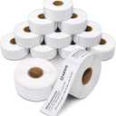 Aegis Adhesives - 2 1/4" x 1 1/4" Direct Thermal Labels, 4 Rolls