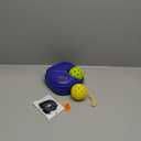 Wasant Match Buddy Pickleball Trainer - Rebounder with Balls and Strings, Perfect Practice Accessory for Adults & Kids (Blue)
