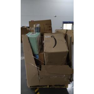 pallet of salvage items