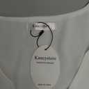 Kapcystore Women's Lightweight Wrap Sweater Pullovers V Neck Tops Tie Side Loose Fit Going Out Blouse White Large,White 