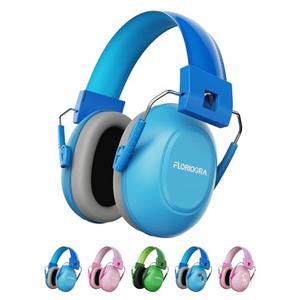 Floriogra Noise Cancelling Headphones for Kids, Kids Ear Protection 28dB SNR Noise Reduction Ear Muffs for 3-16 Years Toddler/Children, Noise Cancelling Hearing Protection For Fireworks/Monster Truck