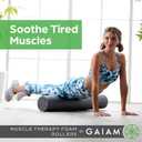 Gaiam Restore Foam Roller, Muscle Recovery, 36" Long