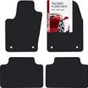 Floor Mats for Jeep Grand Cherokee 2011-2021 & Dodge Durango 2016 2017 2018 2019 2020 2021 - Custom Fit - 1st and 2nd Rows Set - Anti-Slip Backing - 30oz Carpet Mat - All Weather Car Liner Floormats