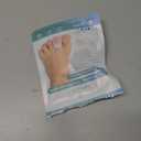 Byehambuni Hammer Toe Straightener, 6 Pack Hammer Toe Corrector for Women, Gel Toe Straighteners for Curled, Crooked, Bent, Claw, Hammertoes for Women and Men, 3 Different Sizes (White) (SML)