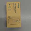 VssoPlor Wireless Mouse, 2.4G Slim Portable Computer Mice with Nano Receiver for Notebook, PC, Laptop, Computer (Mint Green)