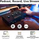 M-AUDIO M-Track Duo HD Audio Interface 24bit 192kHz for Recording, Streaming, Podcasting with USB-C, 2 XLR TRS Inputs, 2 TRS Outputs, Software Suite