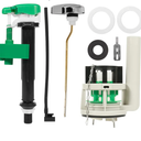 Dilomber 3Inch Flush Valve Repair Kit for Most OnePiece Toilets, Compatible with TOTO Replacement Parts, Includes Toilet Drain Valve, G1/2" Adjustable Fill Valve, Flush Handle Lever, Gasket