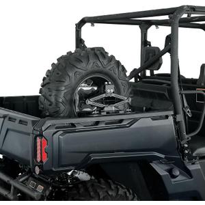 KEMIMOTO UTV Spare Tire Holder Compatible with 2016-2026 Can-Am Defender and Defender Max, Heavy-Duty Steel Powder Coated Tire Carrier Mount Replace OEM 715003448