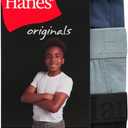 boys Hanes Originals Ultimate Supersoft Boys' Boxer Brief Underwear, Assorted, 5-pack