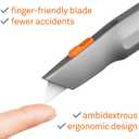 Slice Metal-Handle, 1 Utility Knife, Manual Blade Stays in Position