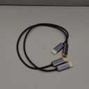 8K Displayport Cable 1.4: 1.5ft 2 Pack Gold-Plated Short DP Cord (8K@60Hz, 4K@144Hz, 32.4Gbps) HDR, DP to DP Cables Compatible with Gaming PC, Laptops, Monitor, Computer, Projector