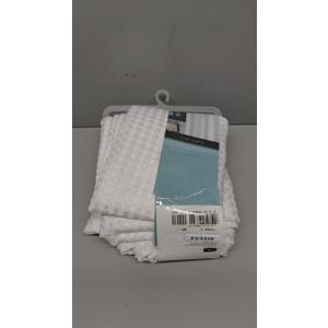 Zenna Home 72 in. H x 72 in. W White Solid Shower Curtain Liner PEVA - Total Qty