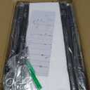 Speaker Stands,Holds Satellite Speakers & Other Small Speakers,Adjustable Height from 33" to 48",Hold up to 6 lbs,HD-718,2 Packs(Black)