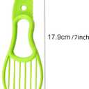 Avocado Slicer & Corn Fork, Food-Grade Avocado Cutter & Splitter, Stainless Steel Corn Fork, Corn Picks, Kitchen Tool, Lightweight Kitchen Utensil for Fruits & Vegetables
