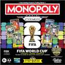Monopoly Panini Prizm: FIFA World Cup Game I Soccer Board Game with Monopoly Panini Prizm FIFA World Cup 2026 Trading Cards I Ages 8+