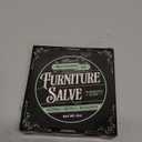 Furniture Salve for Leather - Polisher, Moisturizer, and Restorer for Couches and Furniture - Conditioner for Leather, Wood, and Vinyl - Repair Salve with Brush - 4oz