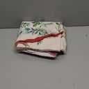 Maison d' Hermine Table Cloth Round Table 100% Cotton 69 Inches Fall Tablecloth Reusable Everyday Use for Thanksgiving Christmas Decorations Dining Farmhouse Party (Holly Time)