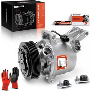 A-Premium Air Conditioner AC Compressor with Clutch Compatible with Toyota Yaris 2019-2020, Yaris iA 2017-2018 & Mazda CX-3 CX3 2016-2022 & Scion iA 2016-2016