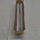 BeBecome Sliding Door Security Bar17-50 inch Adjustable Patio Door Security bar with Rubber Tips Apartment Bedroom Bottom of Door Heavy Duty Interior White