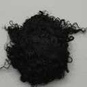 Miss U Hair Women Classic Long Afro Curly Witch Cosplay Costume Wig Punk Lolita Wig (Black)