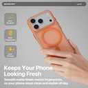 MAGEASY Designed for iPhone Air 6.5" Thin Case - Super Lightweight, 0.7mm Ultra Thin, Compatible with MagSafe, Anti-Fingerprint - Lyte M (Ash)