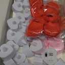 WYMM Happy Anniversary Decorations Light up Letters with Tea Lights Candles and Rose Petals Included - Luminary Paper Bags to be Used as Happy Anniversary Banner and Anniversary Decorations Romantic