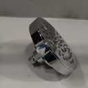 Delta 6-Setting Chrome Shower Head with High Pressure Spray, 6 Inch Round Shower Head, Showerheads, 1.75 GPM Flow Rate, Chrome 52535