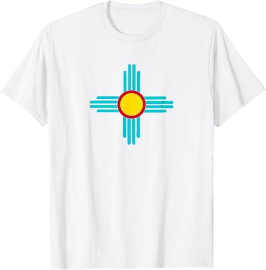New Mexico State Zia Vintage Retro Modern Design T-Shirt 2X