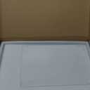 Glass Cutting Board for Kitchen Counter, HQAUT Tempered Glass Cutting Board for Countertop with Non-Slip Feet, Scratch, Heat and Shatter Resistant, Easy to Clean, (5''x7'',8''x10",10''x14'')