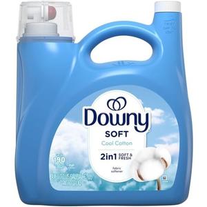 Downy, 7 In 1 Liquid Cool Cotton 190 Load, 140 Ounce