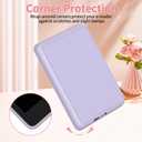 Sanyetral Protective Case with Magnetic TPU Back and Auto Wake/Sleep Function, Incompatible with Nokia TCL Remarkable -Purple