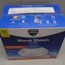 Vicks Warm Steam Vaporizer & Humidifier 1.5 Gallon Tank for Small and Medium Rooms, Night Light, Works with VapoPads and VapoSteam