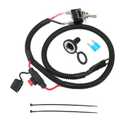 uxcell 1 Set 71.7cm 28.23" Universal Automotive Switched Fuse Bypass Kit Fuse Bypass Switch